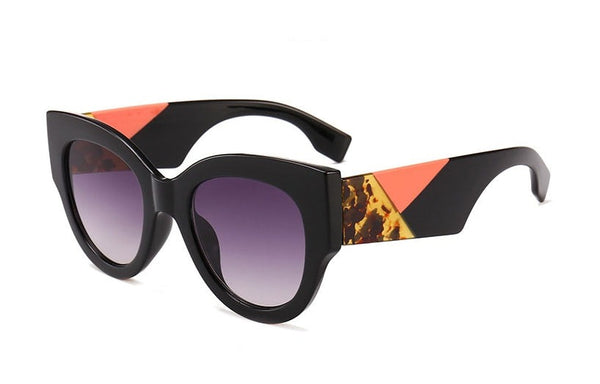 Women's Luxury Oversized 'Soho Chic' Round Sunglasses