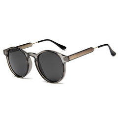 Women's Retro Round 'The Jitter Bug' Plastic Sunglasses