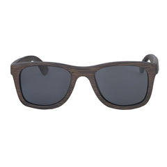 Men's Fashion Square 'Winter Bliss' Bamboo Sunglasses