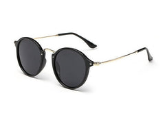 Women's Round 'Joyous Union' Metal Sunglasses