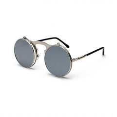 Men's Vintage  Round Metal 'Scout Drive' Metal Sunglasses