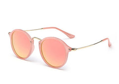 Women's Round 'Joyous Union' Metal Sunglasses