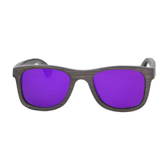 Men's Fashion Square 'Winter Bliss' Bamboo Sunglasses