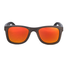 Men's Fashion Square 'Winter Bliss' Bamboo Sunglasses