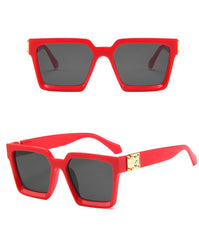 Women's Vintage Square 'Coraline' Plastic Sunglasses