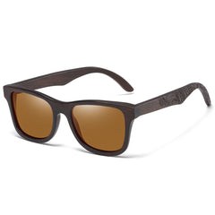 Women's Pilot 'Flight 1009 High' Wooden Bamboo Sunglasses