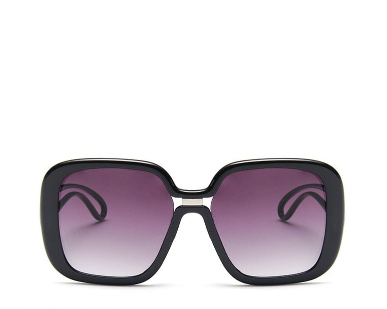 Women's Oversized Square 'Daiki Yuki' Plastic Sunglasses