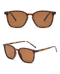 Women's Square 'Simple Aloha' Plastic Sunglasses