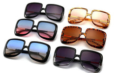 Women's Oversized 'The Huge' Plastic Square Sunglasses