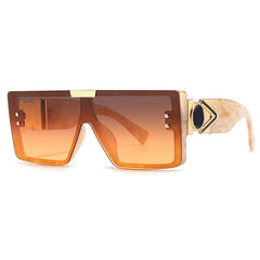 Women's Luxury Square 'Fashion Hit's Summer' Plastic Sunglasses