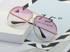 Women's Oversized 'Scoutwire' Metal Sunglasses