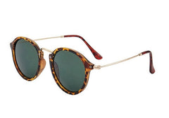 Women's Round 'Joyous Union' Metal Sunglasses