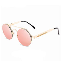 Men's Vintage Round 'Avalanche' Metal Sunglasses