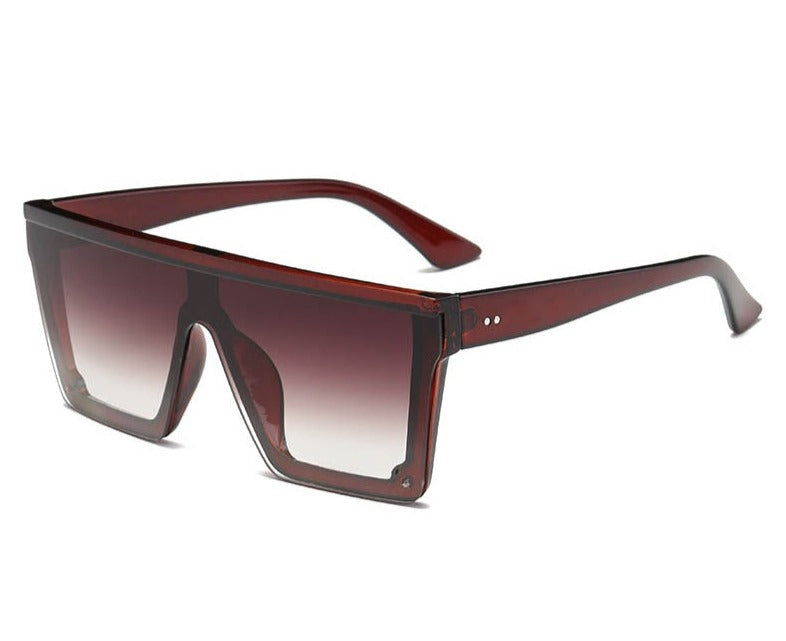 Women's Big Frame Oversized 'Sun Deemers' Square Sunglasses