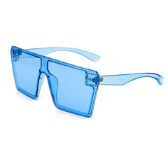 Women's Oversized Square 'Winter Eye' Plastic Sunglasses