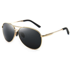 Men's Aviation Polarized 'The Matrix III' Metal Sunglasses