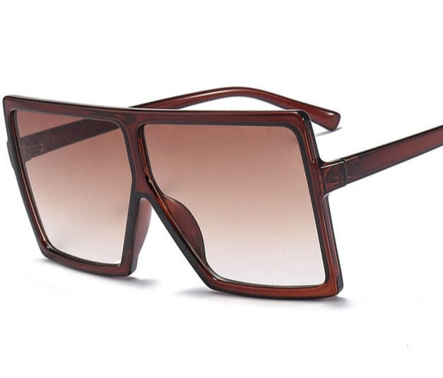 Women's Big Frame Oversized 'Sun Deemers' Square Sunglasses