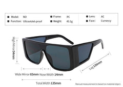 Men's Fashion Costume ' Anatomy Grey' Plastic Sunglasses