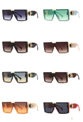 Women's Luxury Square 'Fashion Hit's Summer' Plastic Sunglasses