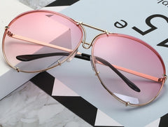 Women's Oversized 'Scoutwire' Metal Sunglasses