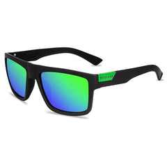 Men's  Polarized Square 'Stallion' Plastic Sunglasses