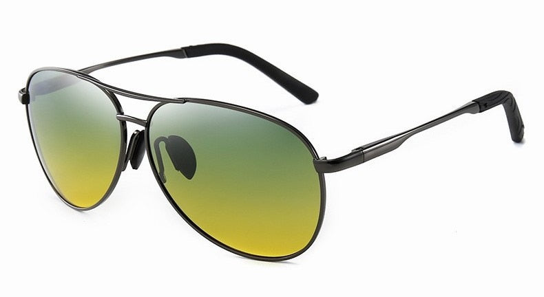 Men's Aviation Polarized 'The Matrix III' Metal Sunglasses