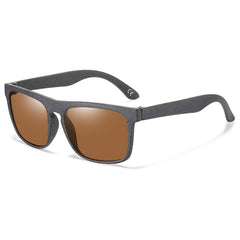 Women's Pilot Autumn 'Cherry Gray' Plastic Sunglasses