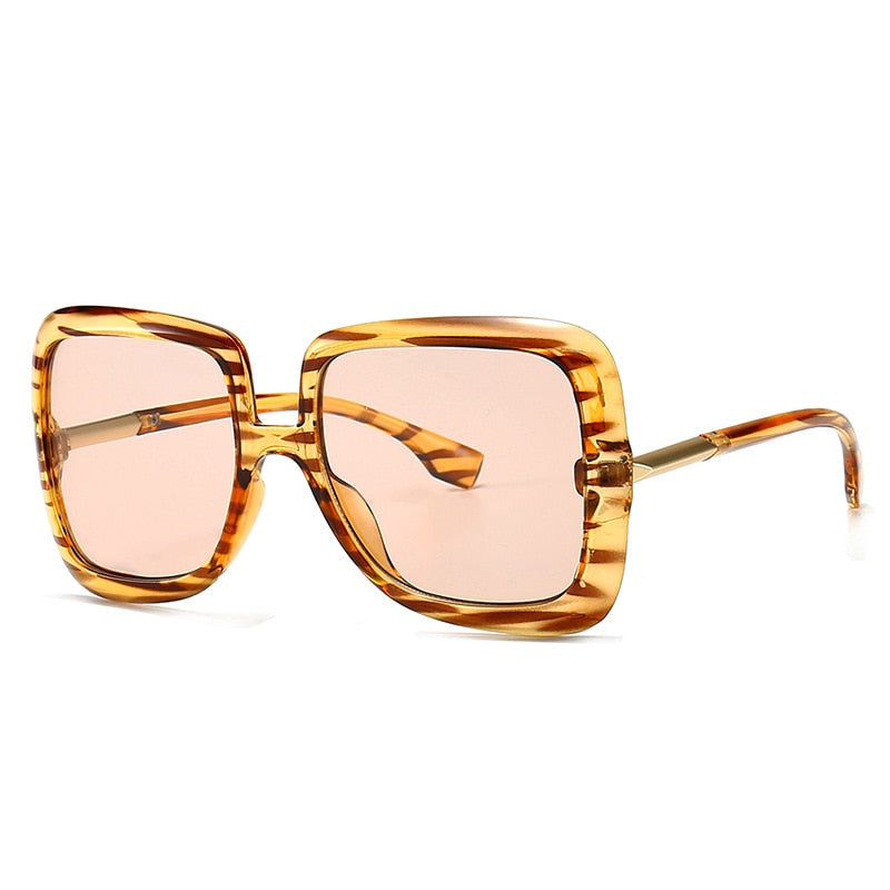 Women's Oversized 'The Huge' Plastic Square Sunglasses