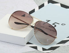 Women's Oversized 'Scoutwire' Metal Sunglasses