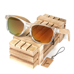 Women's Rectangle  Boracay Summer' Wooden Sunglasses