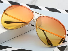 Women's Oversized 'Scoutwire' Metal Sunglasses