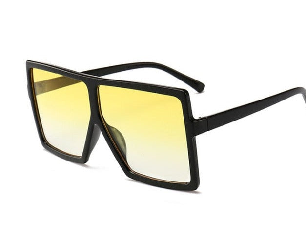 Women's Big Frame Oversized 'Sun Deemers' Square Sunglasses