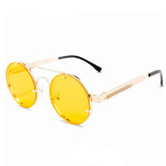 Men's Vintage Round 'Avalanche' Metal Sunglasses