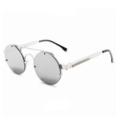 Men's Vintage Round 'Avalanche' Metal Sunglasses