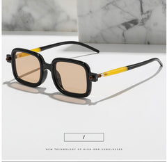 Men's Vintage Square 'Ambush Gear' Plastic Sunglasses