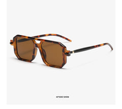 Men's Vintage Square 'Ambush Gear' Plastic Sunglasses