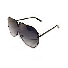 Men's Oversized Pilot ' Constantine II' Metal Sunglasses