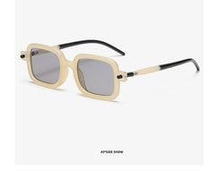 Men's Vintage Square 'Ambush Gear' Plastic Sunglasses