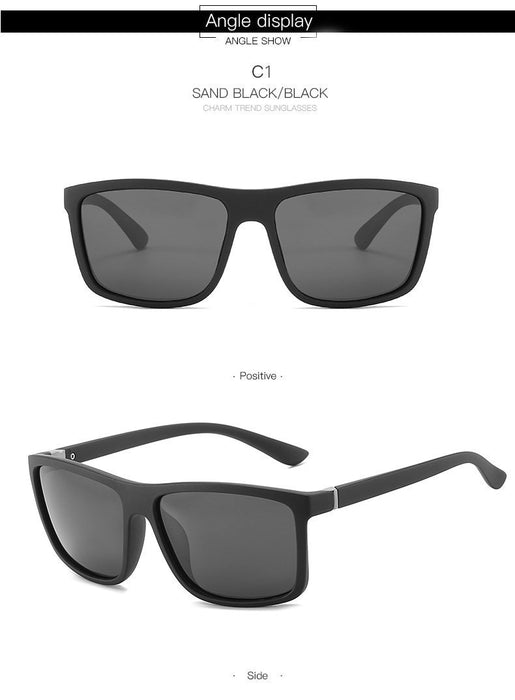 Men's Polaroid Square 'Smurf Men' Plastic Sunglasses