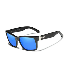 Men's Square Plastic 'Wave Rider Vibes' Polarized Sunglasses