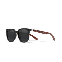 Men's Wood Wayfarer 'Timber Chic' Polarized Sunglasses