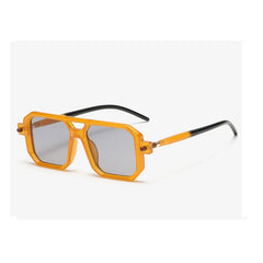 Men's Vintage Square 'Ambush Gear' Plastic Sunglasses