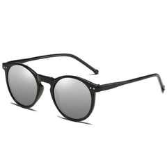 Women's Polarized Round 'Graciers' Plastic Sunglasses