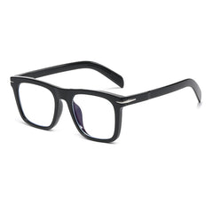 Men's Retro Square 'The Captain' Plastic Sunglasses