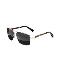 Men's Aviator 'Skyline Swagger' Polarized Alloy Sunglasses