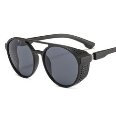 Men's Vintage Round 'Hunter Phobia' Plastic Sunglasses