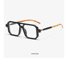 Men's Vintage Square 'Ambush Gear' Plastic Sunglasses