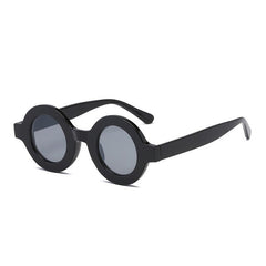 Women's Retro Small Round 'Marigold'  Plastic Sunglasses