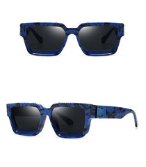 Women's Retro Rectangle ' Small Bullet' Plastic Sunglasses