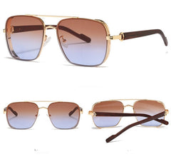 Men's Classic  Square 'Spirit' Sunglasses